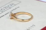 photo de Bague de fiançailles Cartier 1895 – Or Jaune 18 Carats