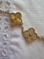 photo de Van Cleef & Arpels Vintage Alhambra 5 motifs Or jaune 750/1000 Diamant