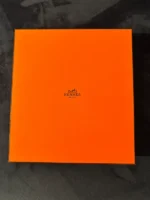 photo de Collier Hermès Chaîne d’Ancre en Argent Massif