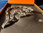 photo de Collier Hermès Chaîne d’Ancre en Argent Massif