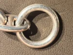 photo de Collier Hermès Chaîne d’Ancre en Argent Massif