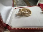 photo de Bague en Or Trinity Diamond de Cartier 100 % Authentique
