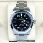 photo de Rolex Air King 40 mm cadran noir acier inoxydable