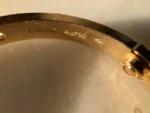 Cartier Love Or jaune 750/1000 (Modèle Classique) 4 diamants – Taille 18 – Image 6