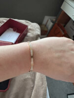 Cartier Love Or jaune 750/1000 (Moyen Modèle, Pavé) 237 Diamants – Taille 17 – Image 11