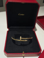 Cartier Juste un Clou or jaune (Modèle Classique) Diamants – Taille 18 – Image 3
