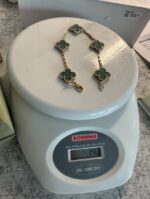 Van Cleef & Arpels Vintage Alhambra Or jaune 750/1000 Malachite – Image 5