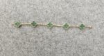 Van Cleef & Arpels Vintage Alhambra Or jaune 750/1000 Malachite – Image 2