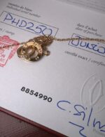 CARTIER PENDENTIF LOVE PAVÉ OR ROSE SERTI DE 48 DIAMANTS 38 ET 41 CM – Image 14