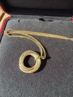 CARTIER PENDENTIF TRINITY SEPT RANGS DIAMANTS SERTI DE 11 DIAMANTS – Image 9