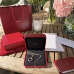 CARTIER PENDENTIF TRINITY SEPT RANGS DIAMANTS SERTI DE 11 DIAMANTS