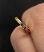 CARTIER PENDENTIF LOVE OR JAUNE 750/1000, 2 DIAMANTS – Image 6